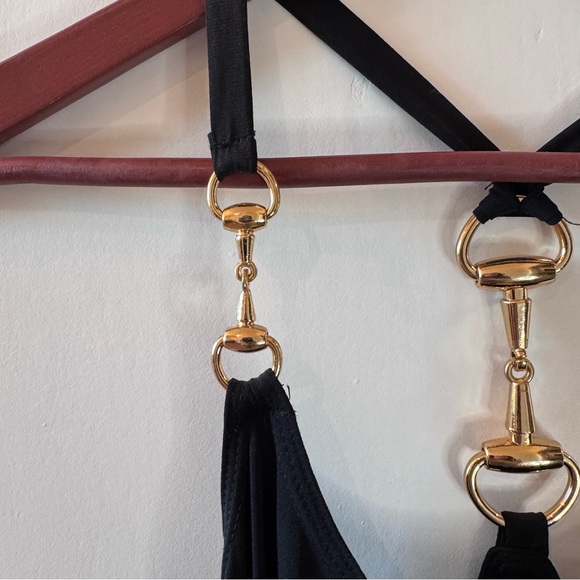 Vintage Cache Horsebit Spaghetti Strap Dress for Vacation or Party Size 10 - Picture 2 of 7